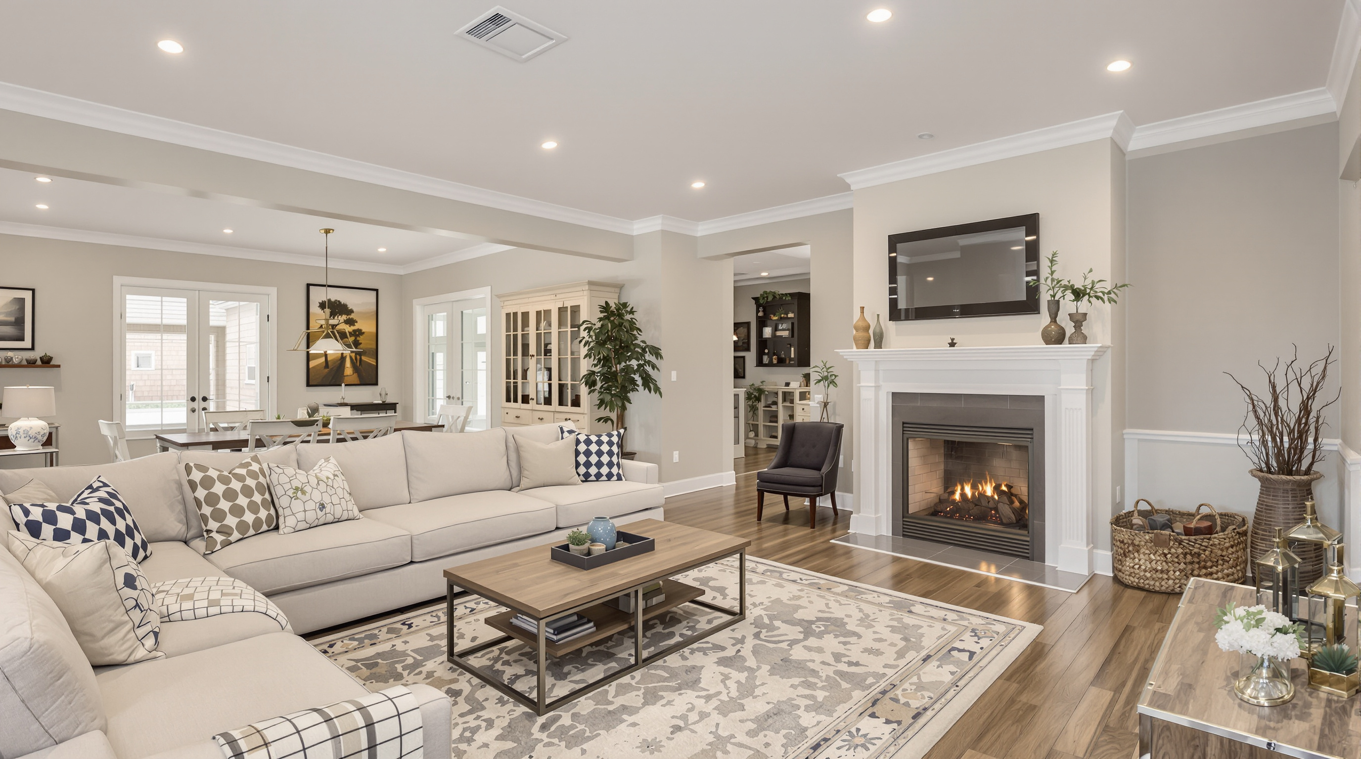 Interior finishing details